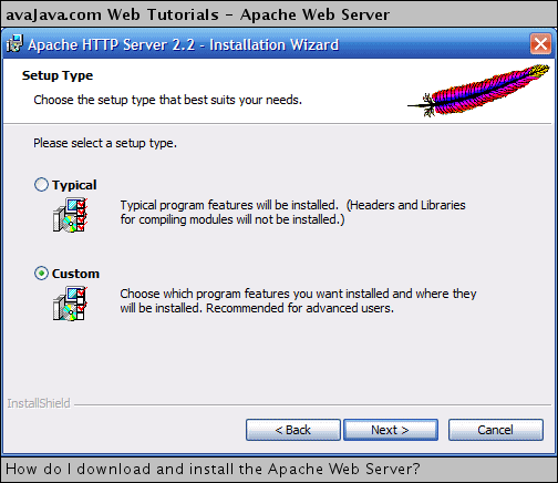 download apache web server for windows server 2012
