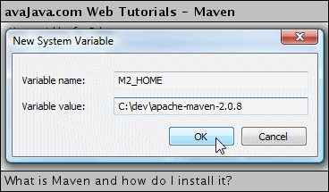 M2_HOME System Variable