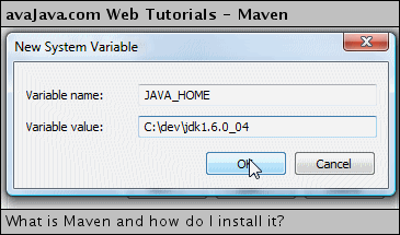 JAVA_HOME System Variable